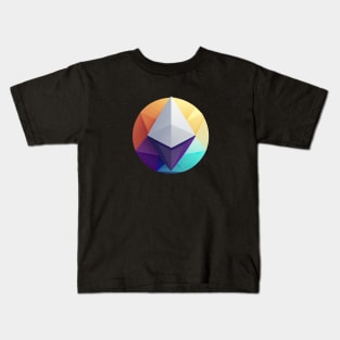 Ethereum to the moon Kids T-Shirt